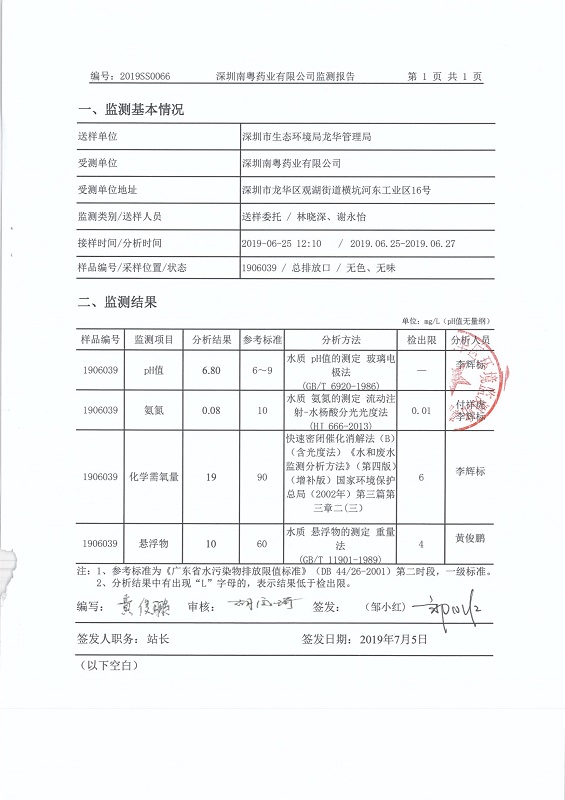 重点排污单位应公开信息表